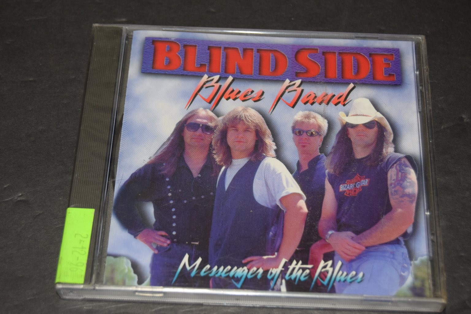 Blind Side Blues Band – Messenger of the Blues CD 1995 Blues Rock Blues Bureau
