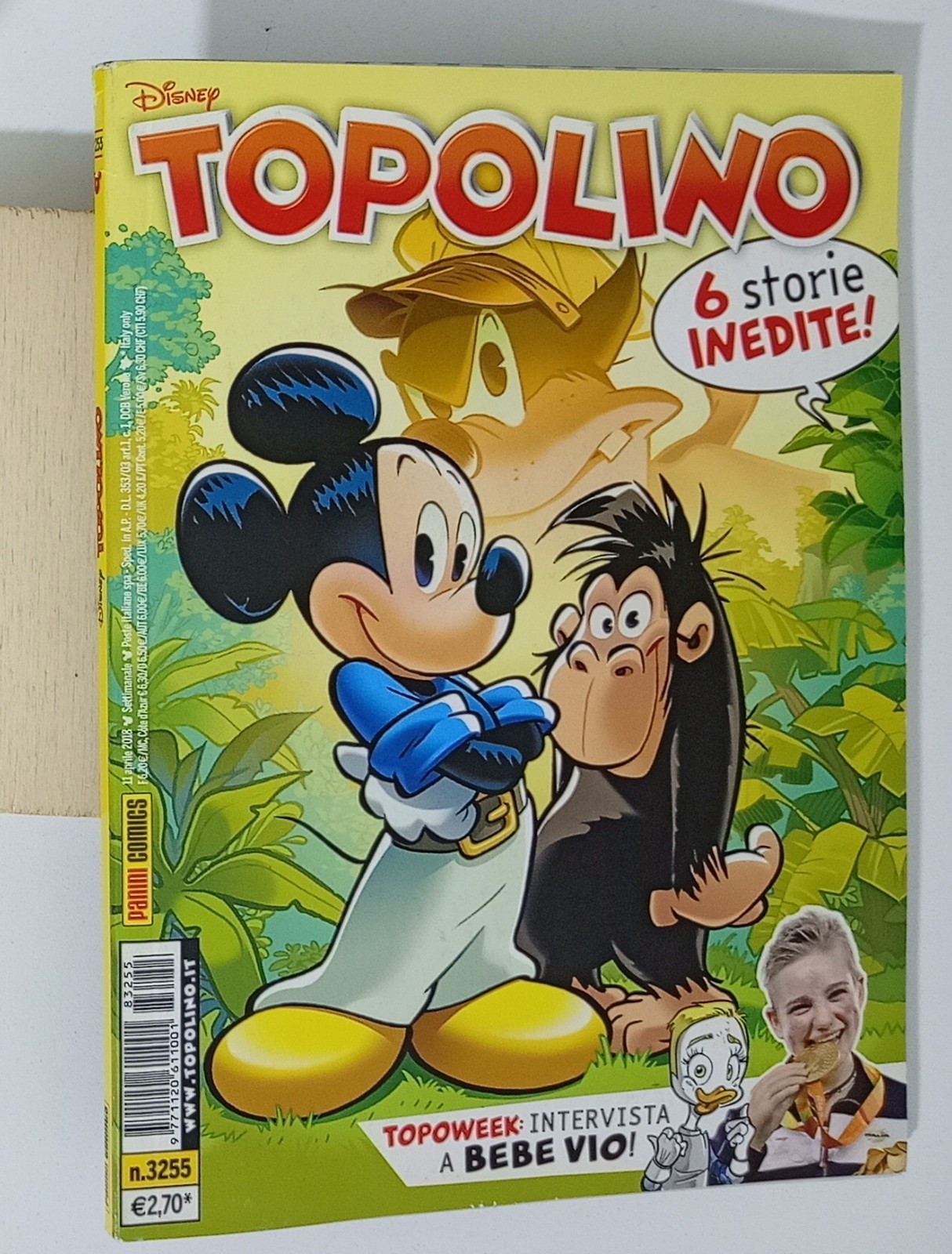 I148394 TOPOLINO Libretto n. 3255 - Panini 2018