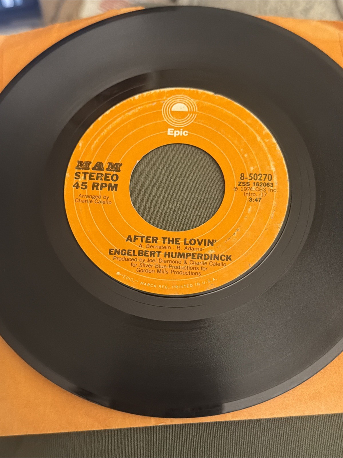 Engelbert Humperdinck, After The Lovin' / Let's Remember The Good Times, (7", Si