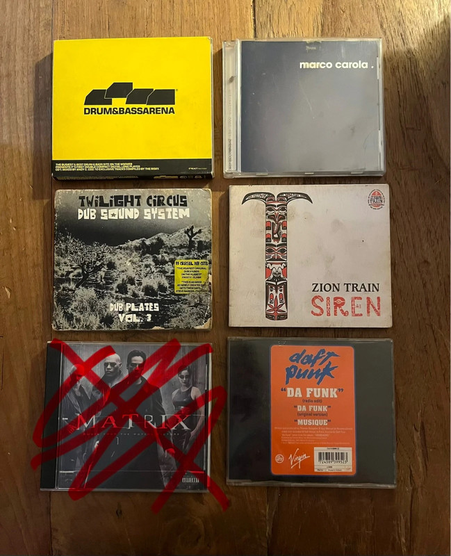 Losse cd’s/ CD individuels