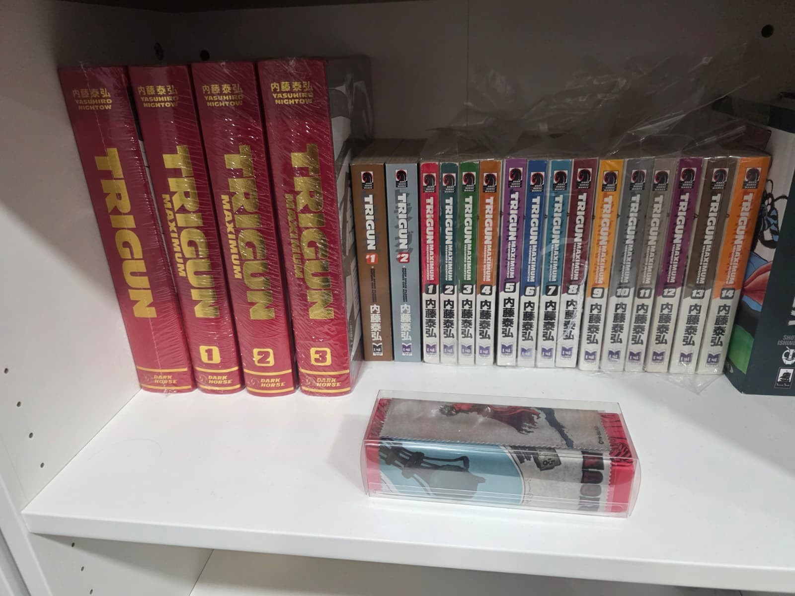TRIGUN/TRIGUN MAXIMUM DH + 1-2 + Trigun Maximum 1-14 + Occhiali Edizione Speciale