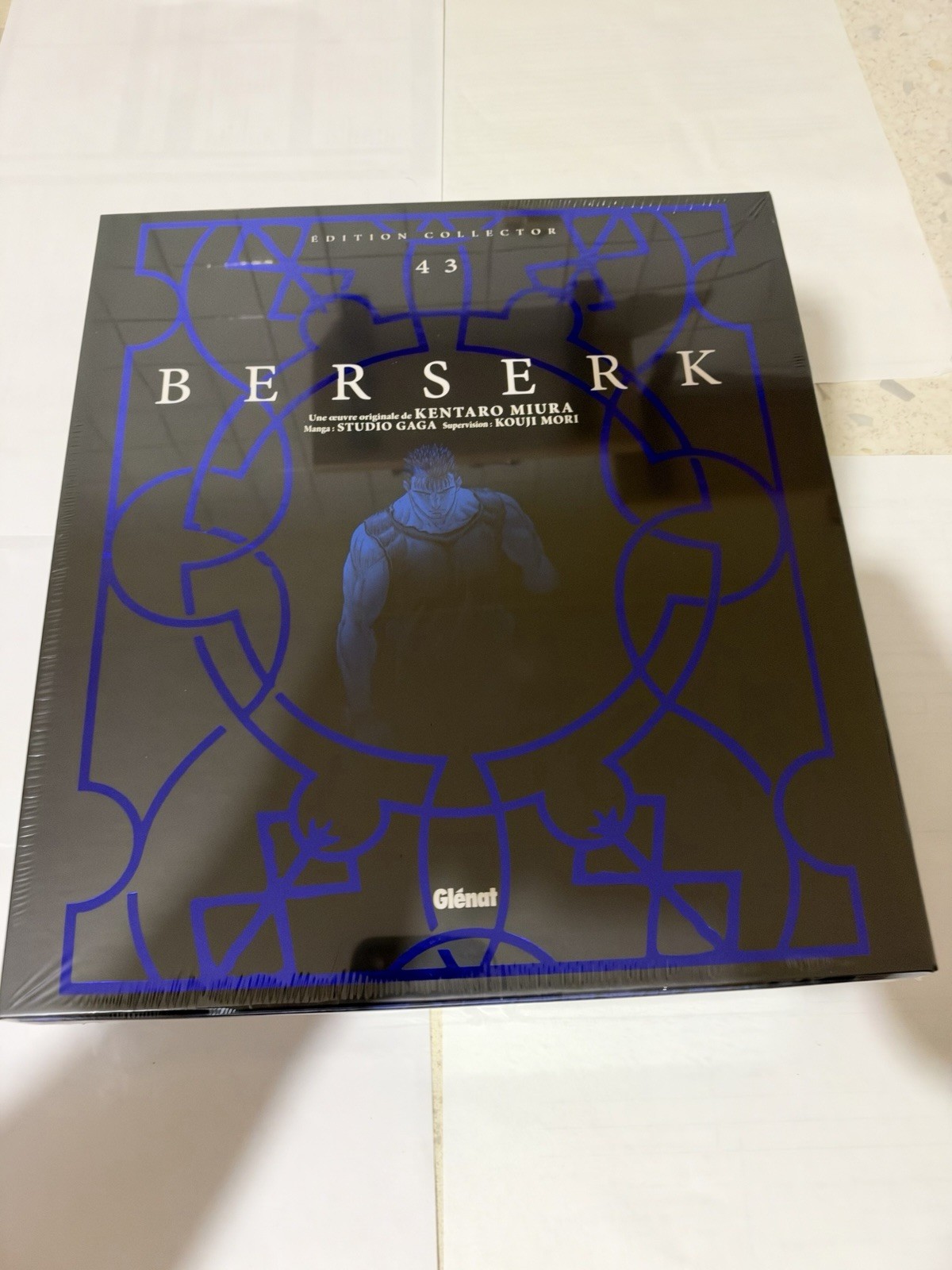 Glénat Berserk n.43 Edition Collector manga francese Miura/Studio Gaga nuovo 