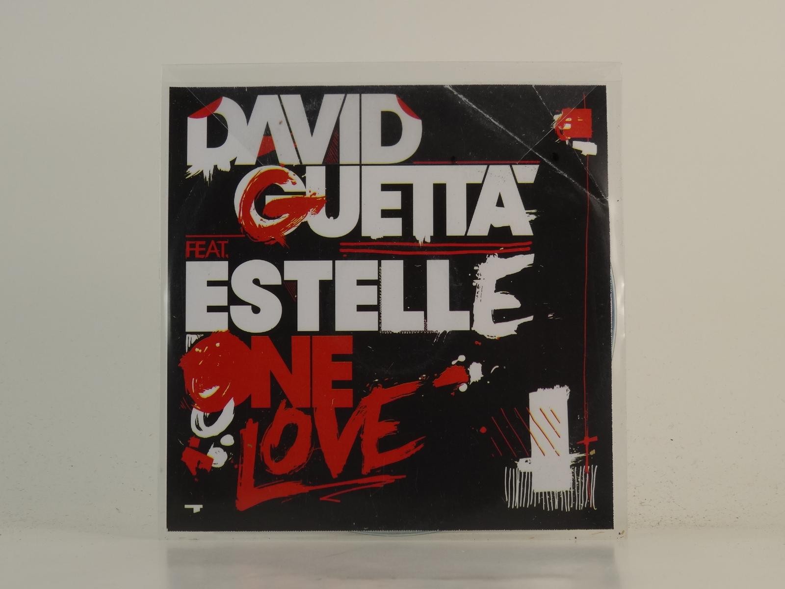 DAVID GUETTA ONE LOVE (H1) 3 Track Promo CD Single plus Picture Sleeve VIRGIN