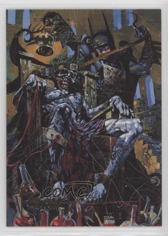 SkyBox Batman Master Series 1995 Prova d'artista È morto! #79 4et