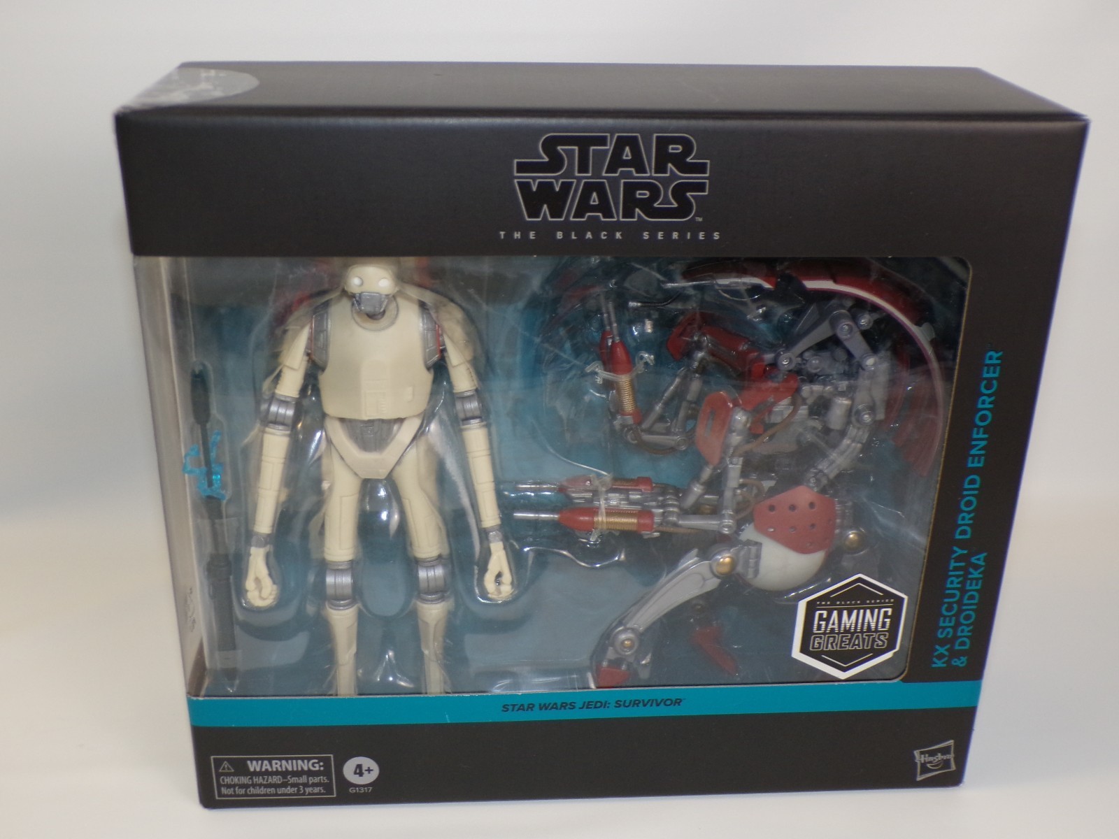 Star Wars The Black Series KX Security Droid Enforcer & Droideka 2 pezzi