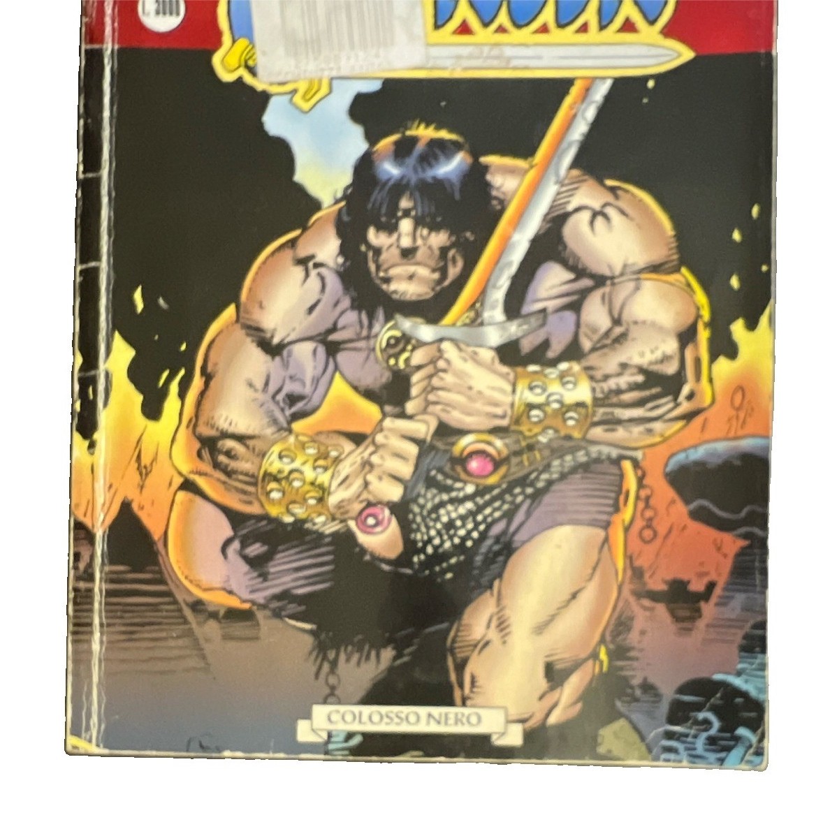 Chiaro Scuro Conan Inferno "Colosso Nero" fumetto in italiano