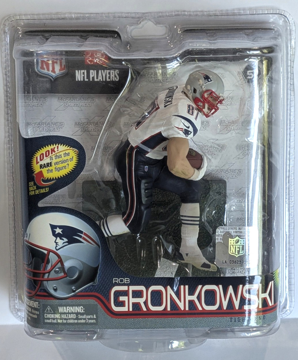McFarlane NFL #87 Rob Gronkowski New England Patriots Series 29 New Sealed