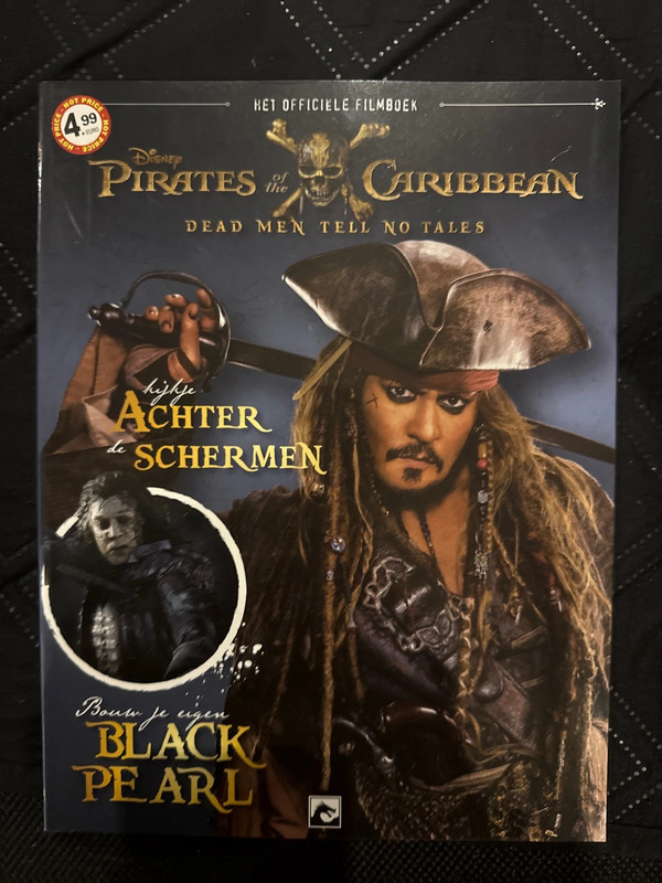 Disney pirates of the Caribbean film boek comic