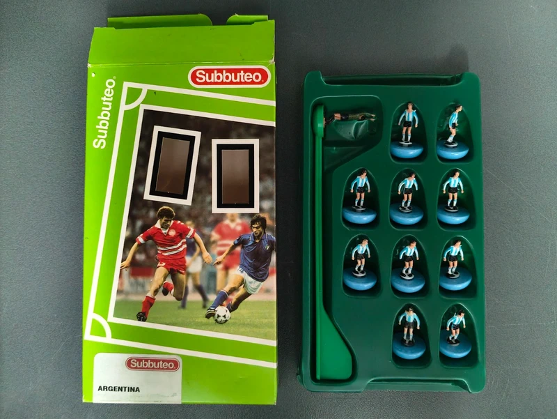 Subbuteo Argentina Ref. 457 - Serie 63000 Light Weight - Vintage Anni '90 - Scatola Verde