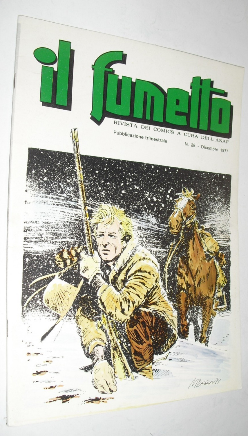 (s) IL FUMETTO rivista di comics dell'ANAF 28 del Dicembre 1977 Cover KEN PARKER