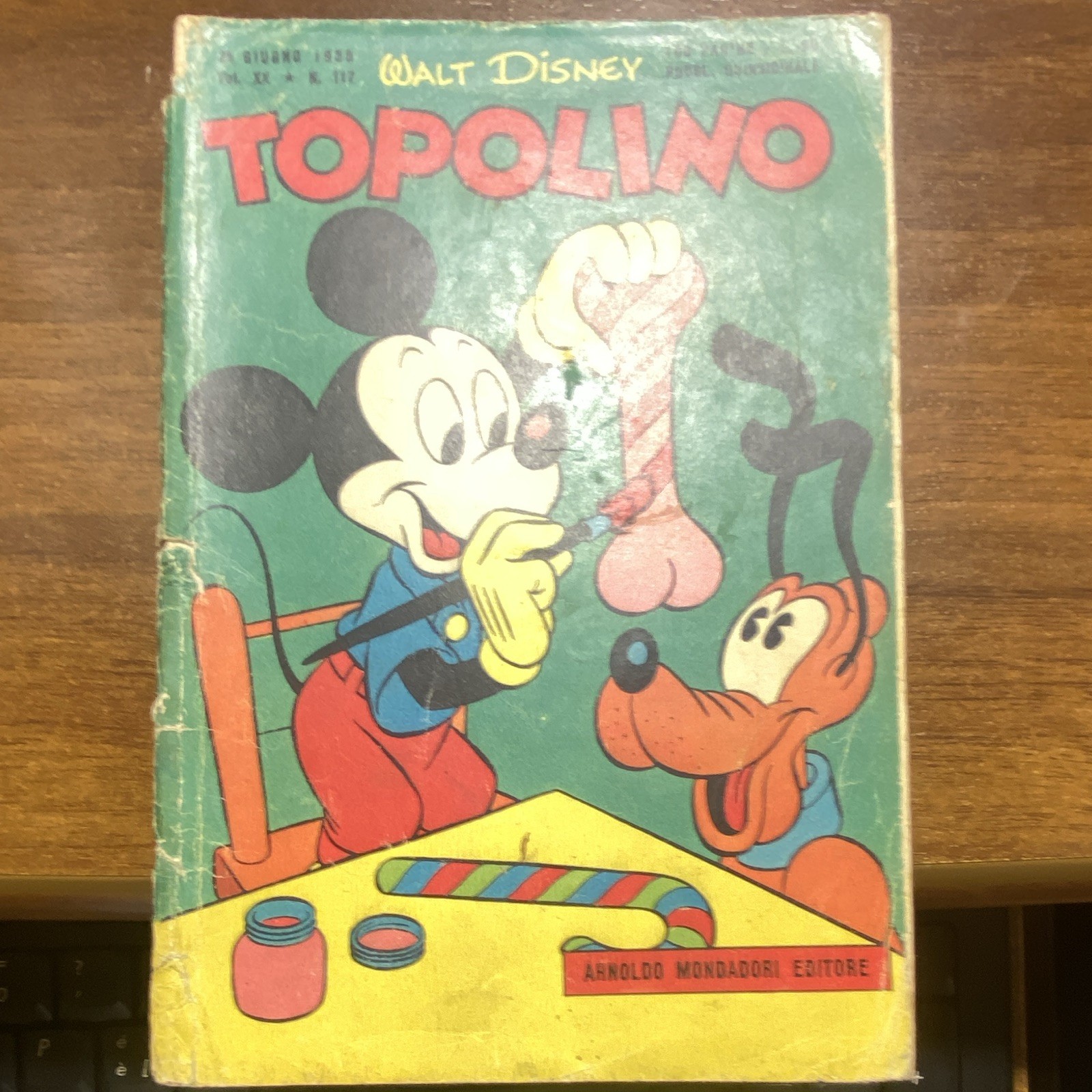 Disney Topolino n.117 buono con bolino
