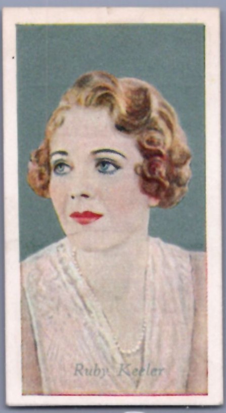 1934 Godfrey Phillips Film Favourites - Ruby Keeler #11 - *EX*