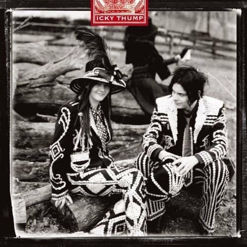 THE WHITE STRIPES : ICKY THUMP (CD) DISC + F/B CVR ART - NO CASE - VG
