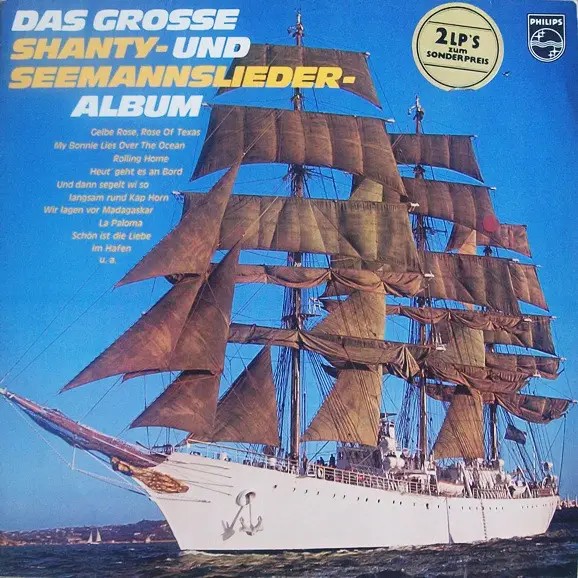 2xLP Carl Bay con il coro Gorch-Fock, Rolf Simson con il Gorch Das Grosse Sha