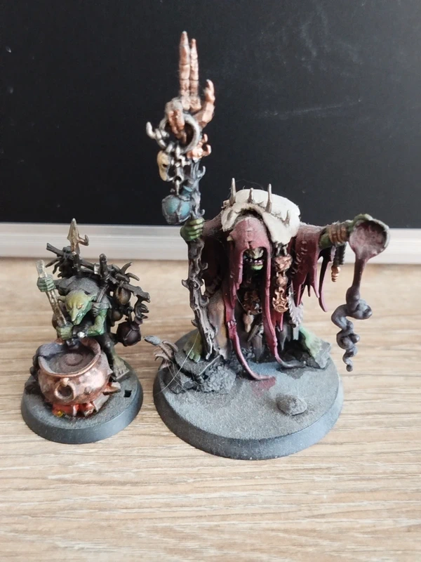 Swampcalla shaman with por grot
