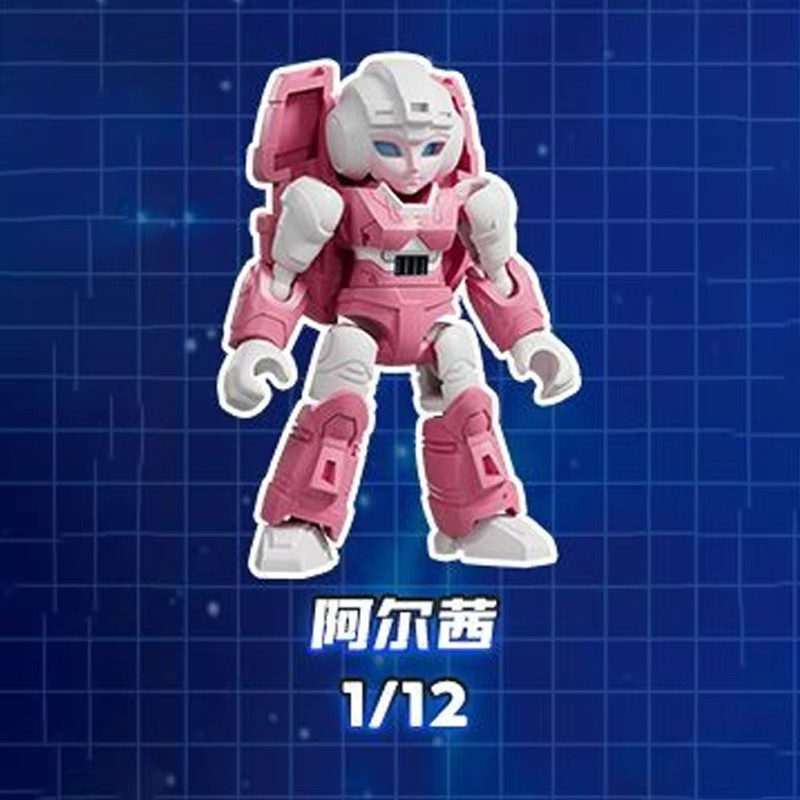 Blokee Transformers Arcee Battle Stars Defender Ver. Modellino 08