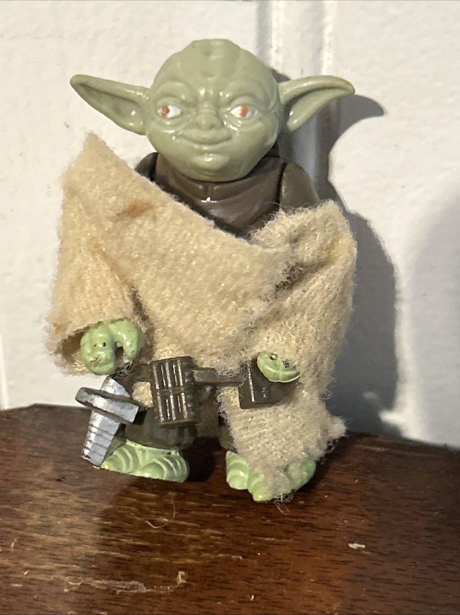 Star Wars 1980 Made In Hong Kong Yoda Modellino da collezione