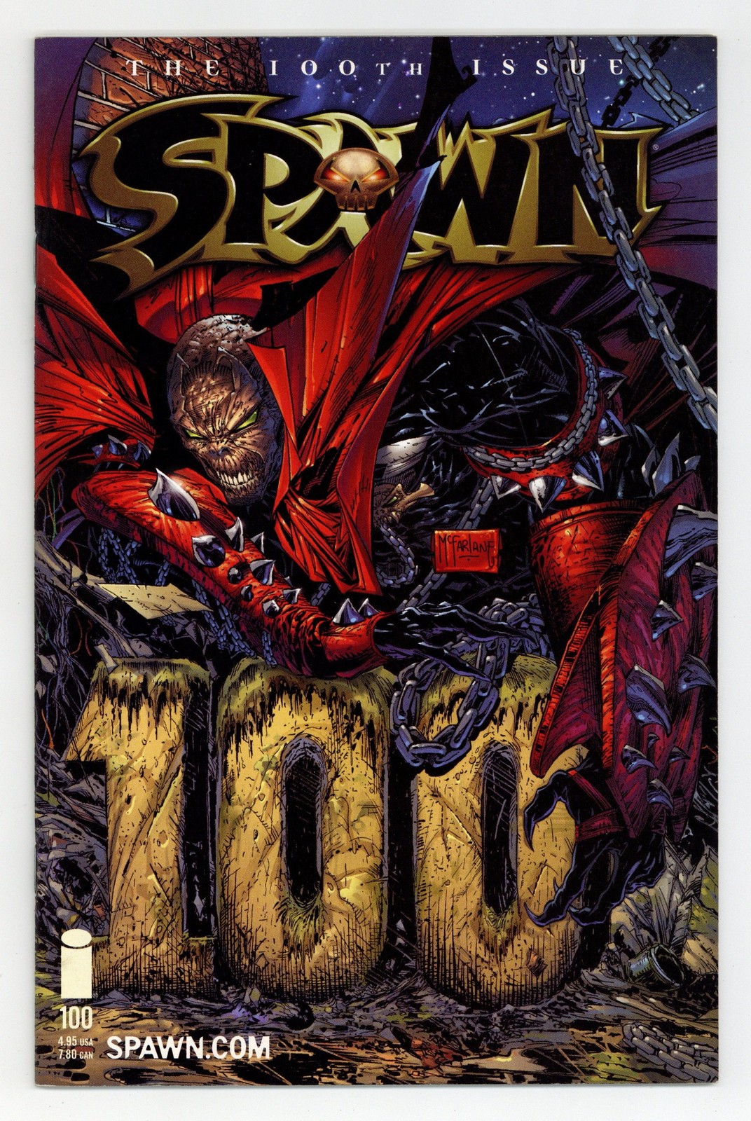 Spawn #100A McFarlane FN 6.0 2000