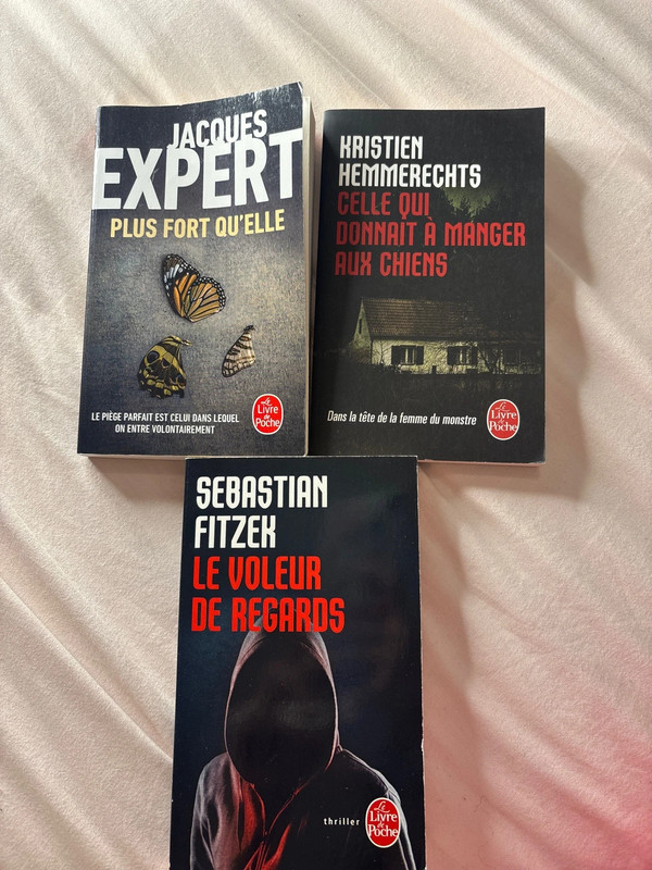 Lots de livres policiers et thrillers