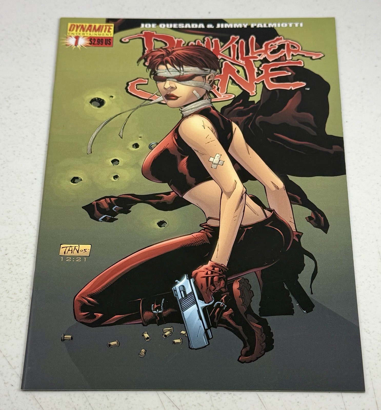 Painkiller Jane #1 Billy Tan Variant Vol. 2 2006 Dynamite Entertainment Variant