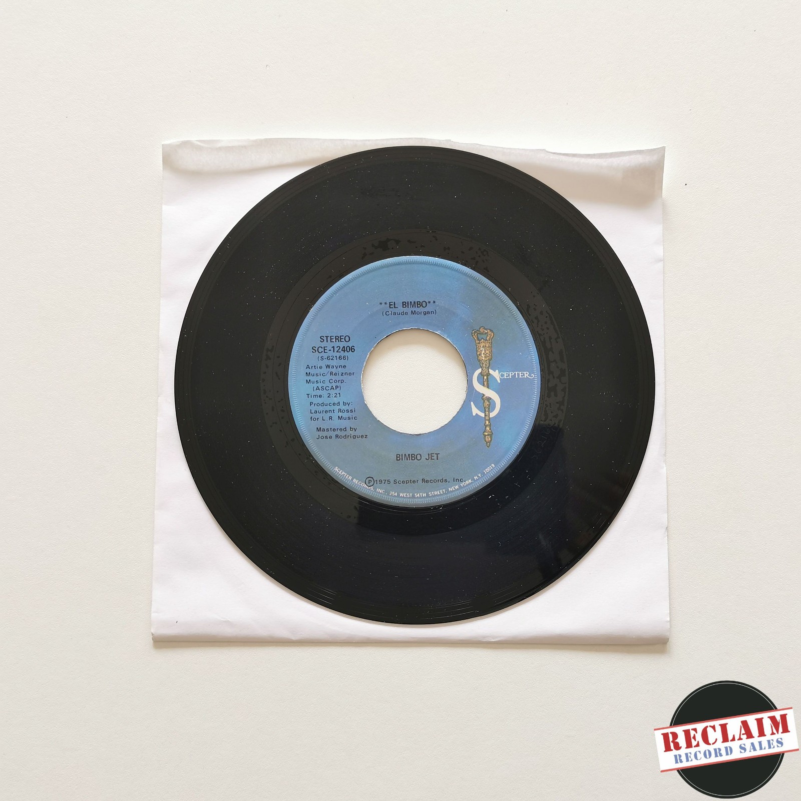 bimbo jet - el bimbo 7" vinyl record VG