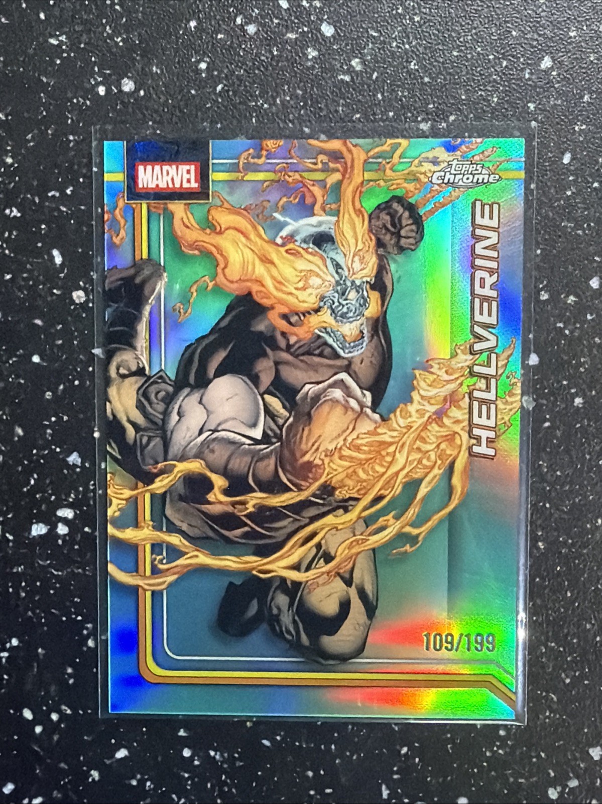 Topps 2026 Topps Chrome Marvel Hellverine #125 /199