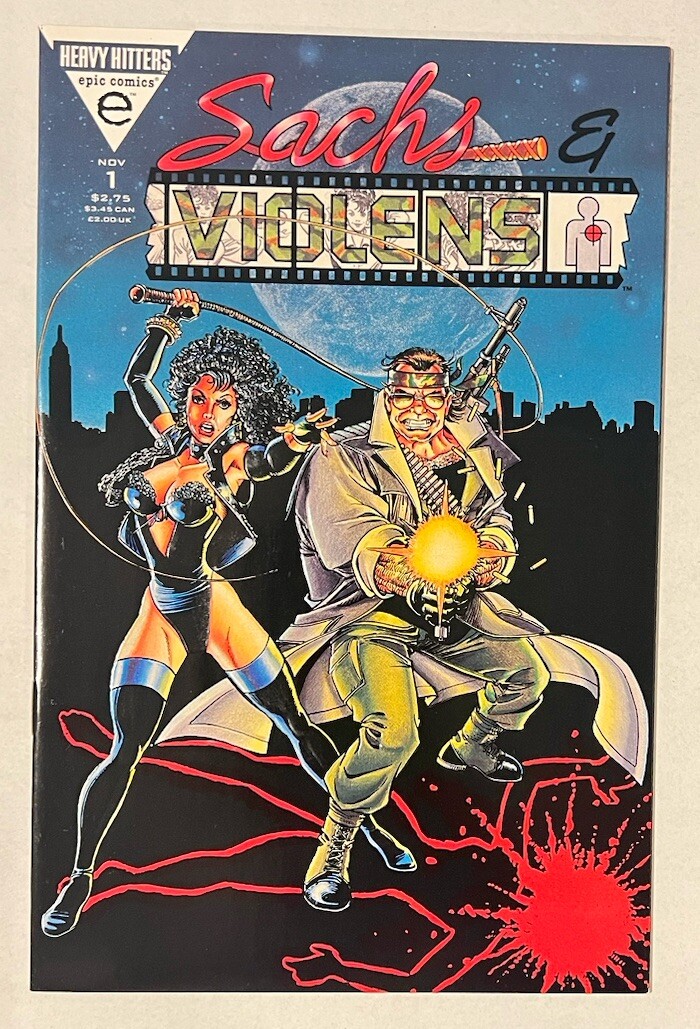 Sachs & Violens #1 1993 Epic Comics Comic Book  