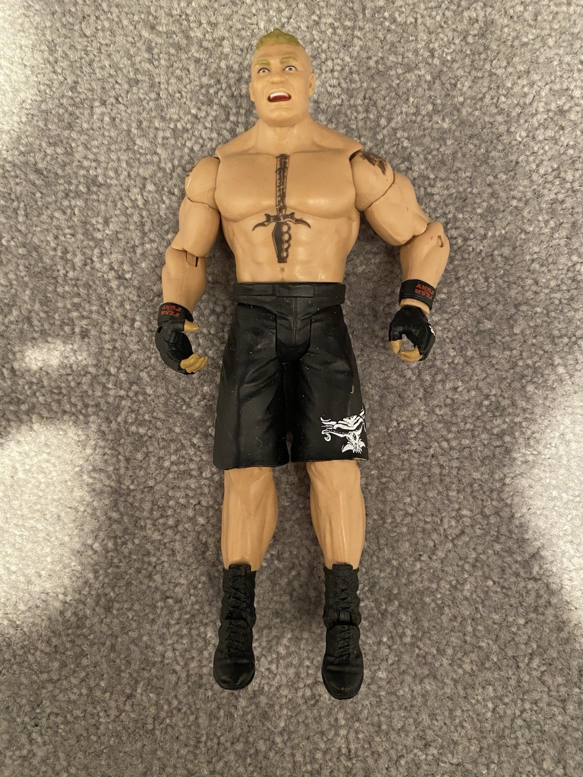 2011 - WWE Brock Lesnar Mattel Elite Wrestling Figure UFC WWF
