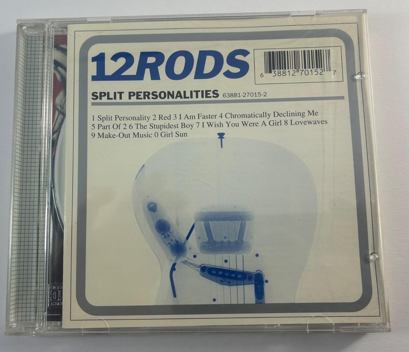 12 Rods – Split Personalities CD Used 1998 V2 Records