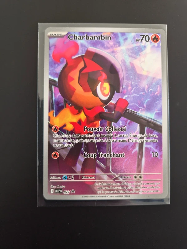 🌟 Pokémon Promo MEP 🇫🇷 Charbambin 022 – AR