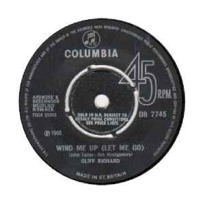 Cliff Richard - Wind Me Up (Let Me Go), 7", (Vinyl)