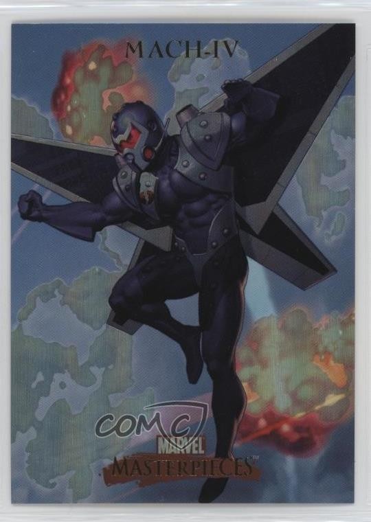 2007 Upper Deck Fleer Marvel Masterpieces SkyBox Mach-IV #53 8d4