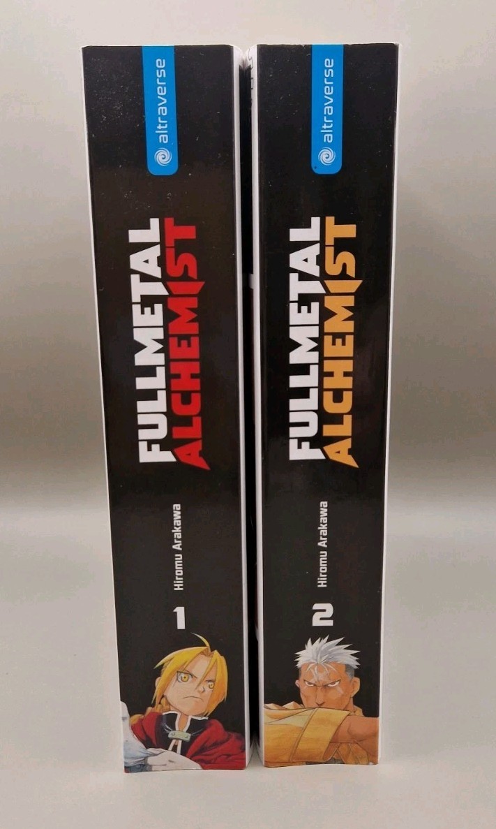 Fullmetal Alchemist Massiv Band 1-2 - Set Manga Anime ⚡️