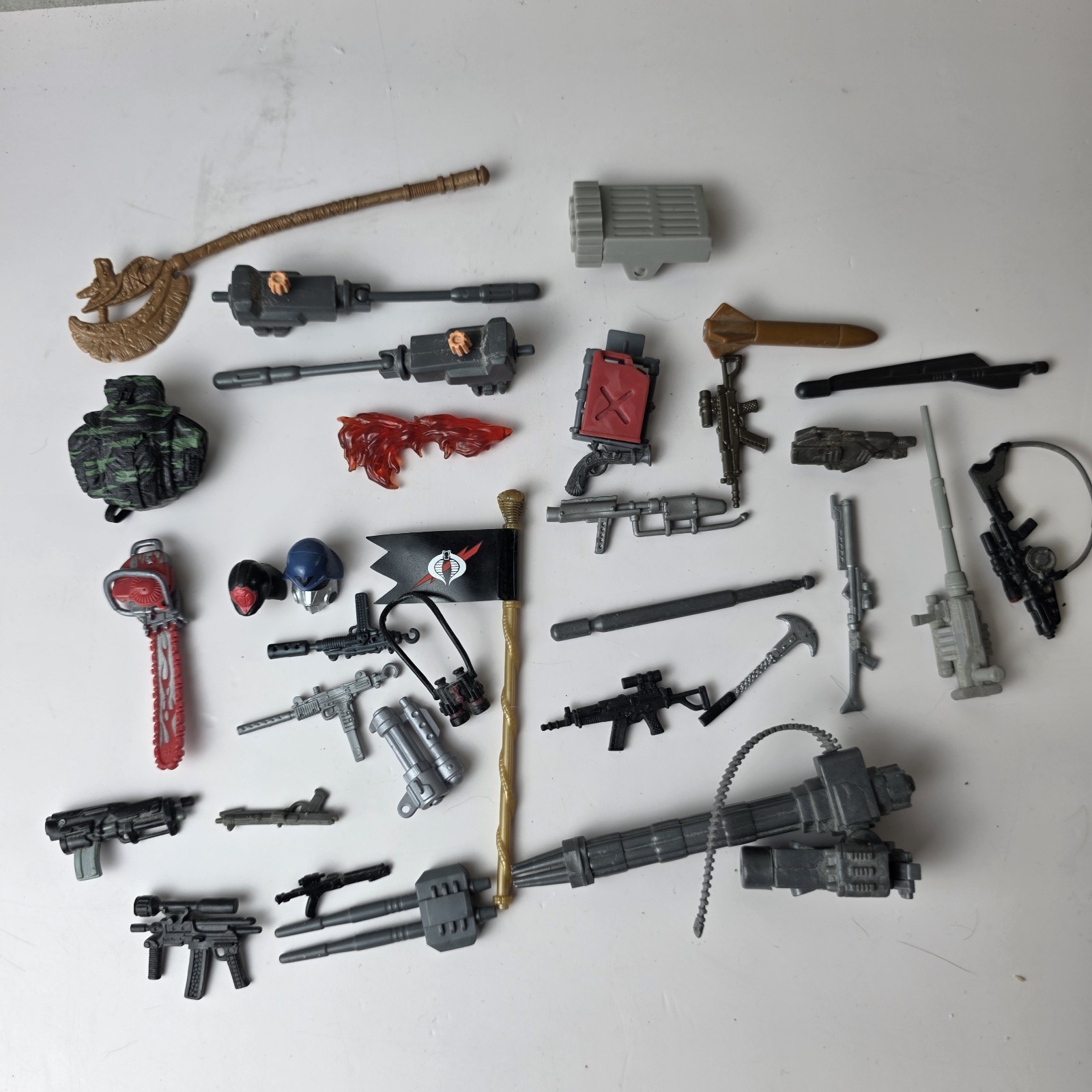 Accessori GI Joe scala 3,75 come da foto