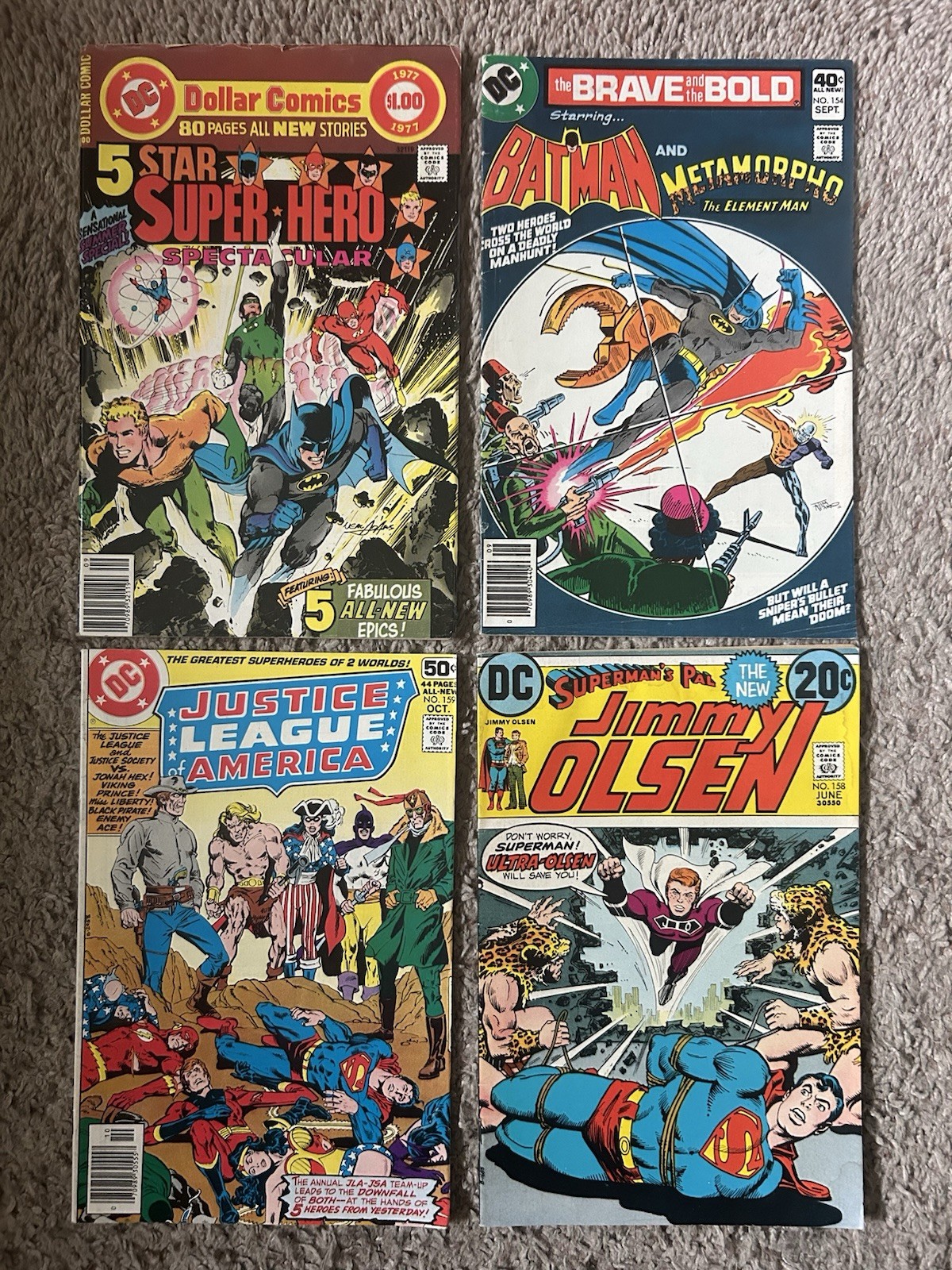 LOTTO 79 FUMETTI DC ANNI 70 VARI TITOLI 