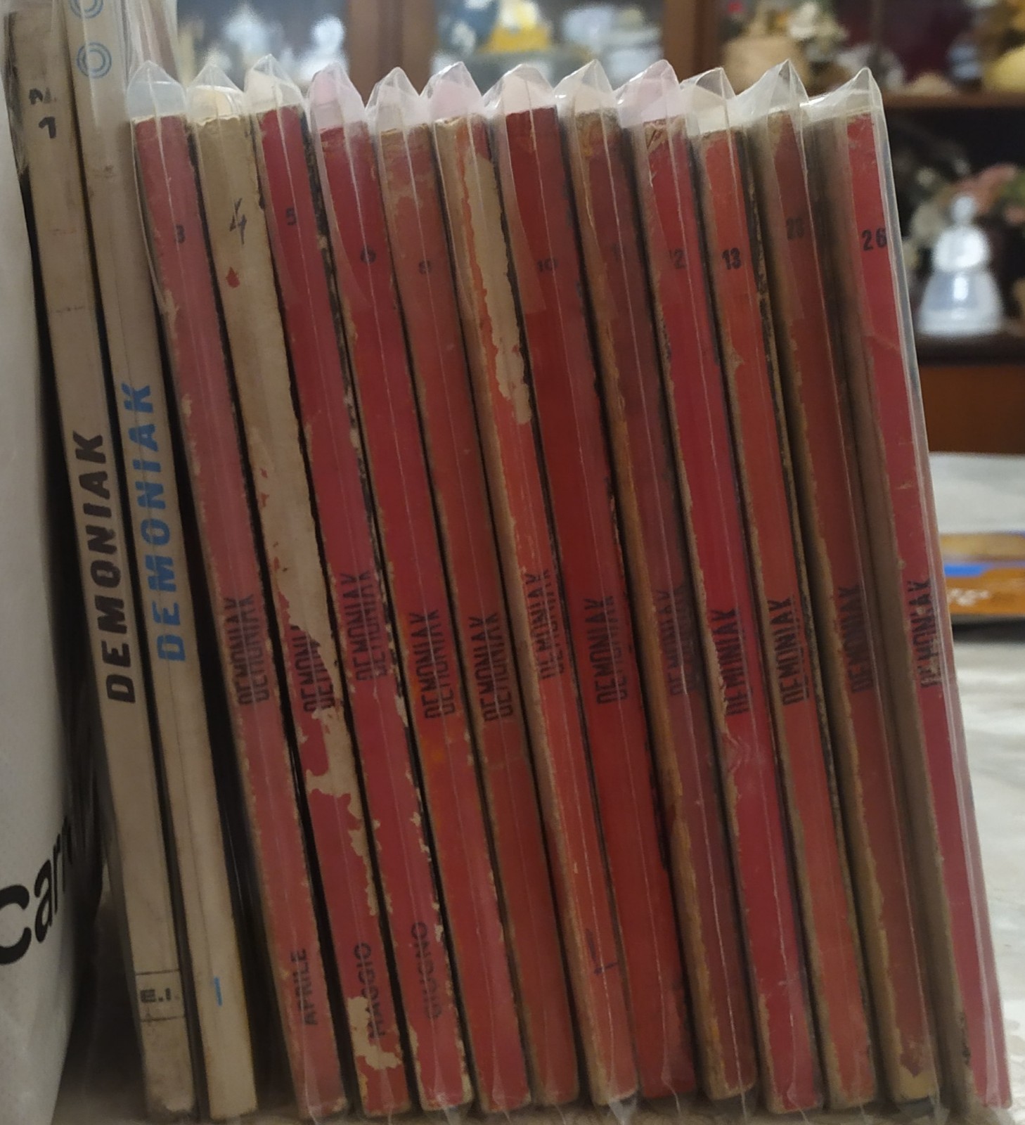 LOTTO FUMETTI NERI DEMONIAK