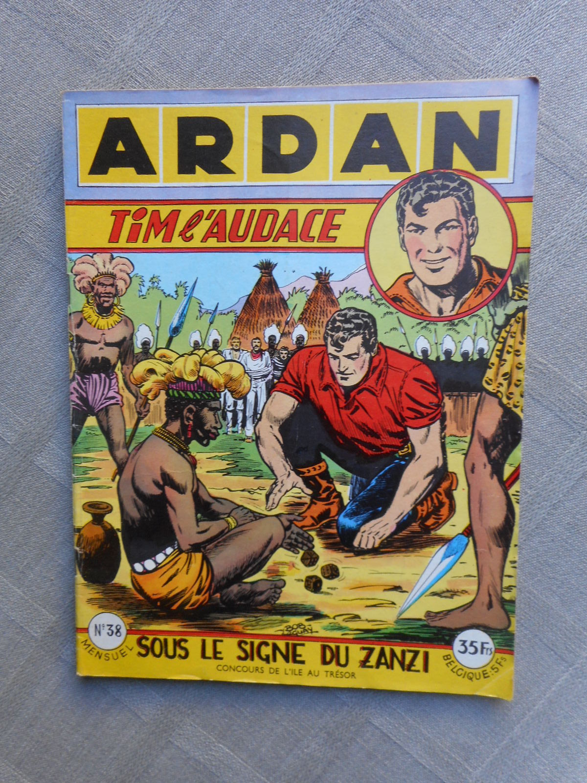 Artima Ardan Tim L'Audace 1ª Serie N° 38 1955 In Buone Condizioni