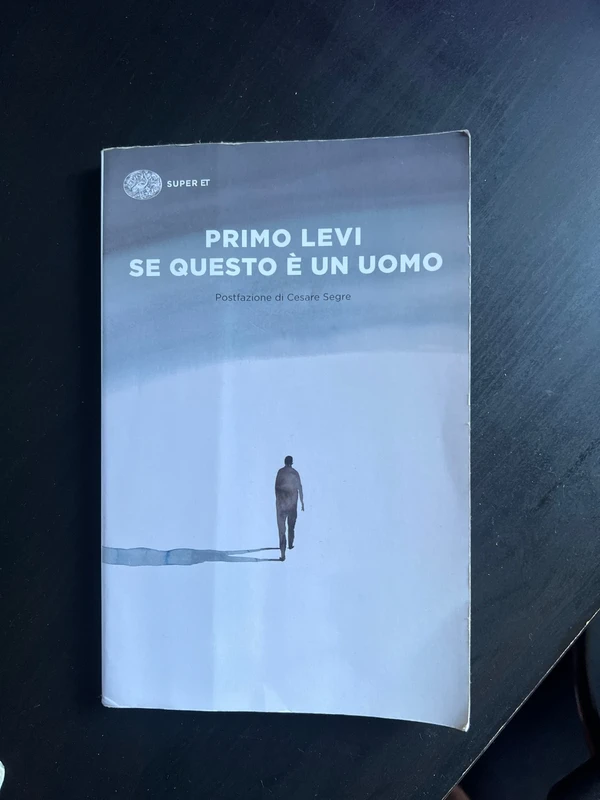 libro se questo è un uomo