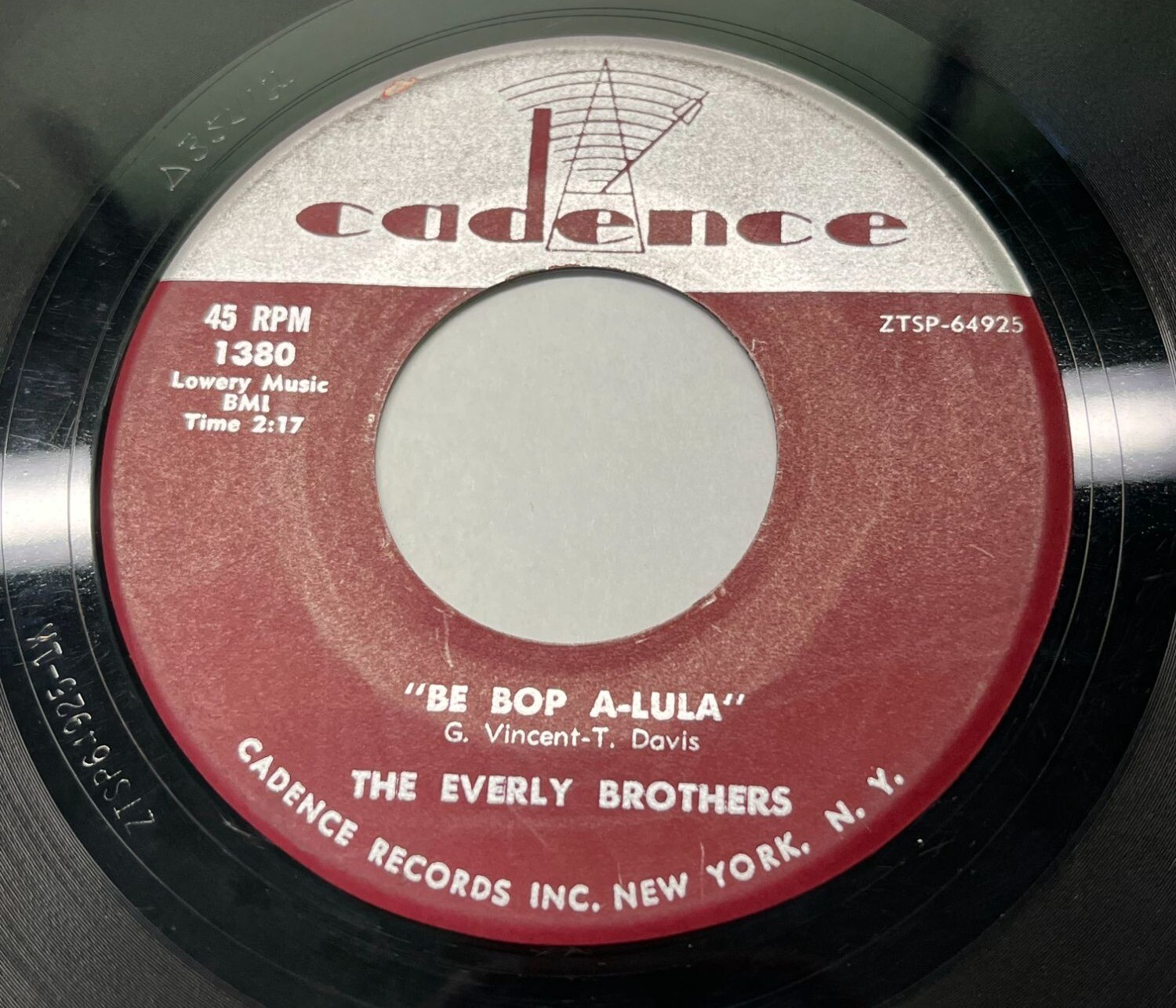 The Everly Brothers Be Bop a Lula / When Will I Be Loved Rockabilly 45 Vinyl