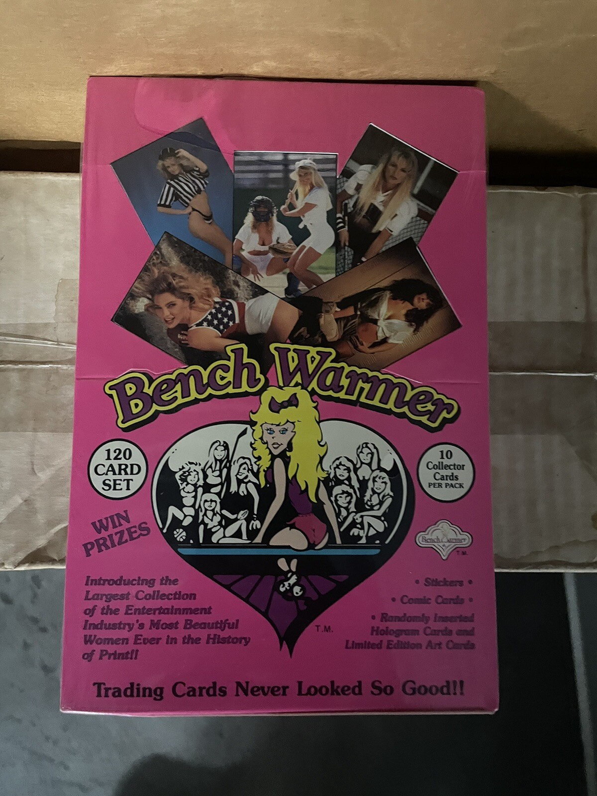 Scatola porta carte collezionabili BenchWarmer 1992 sigillata