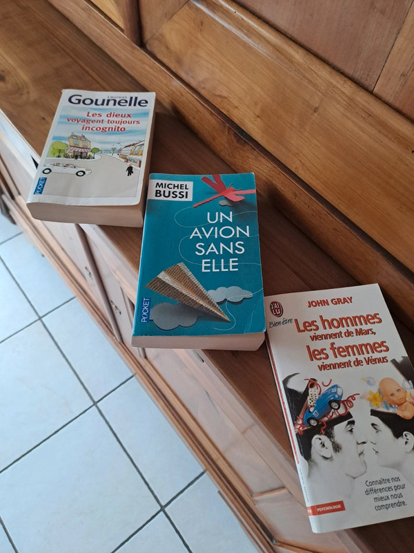 Lot de 3 livres