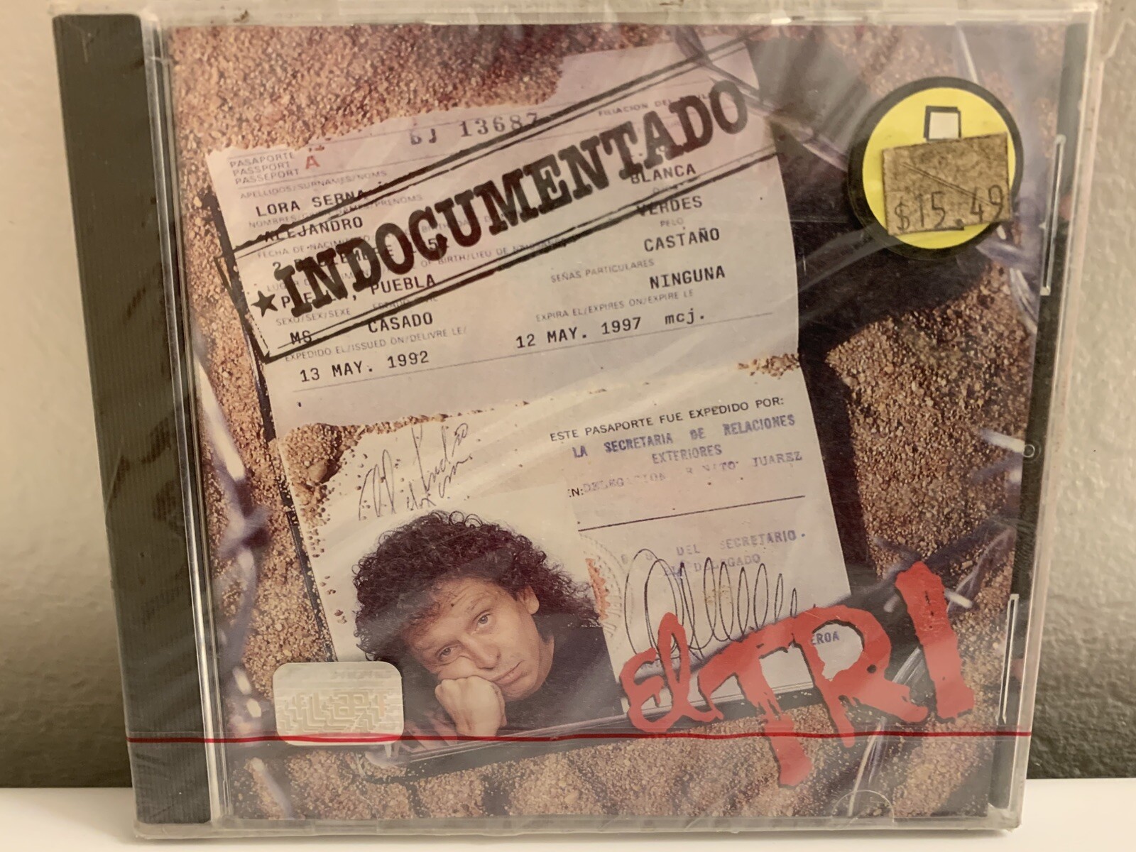 * EL TRI Indocumentado (CD Rock En Espanol 1992) NEW SEALED
