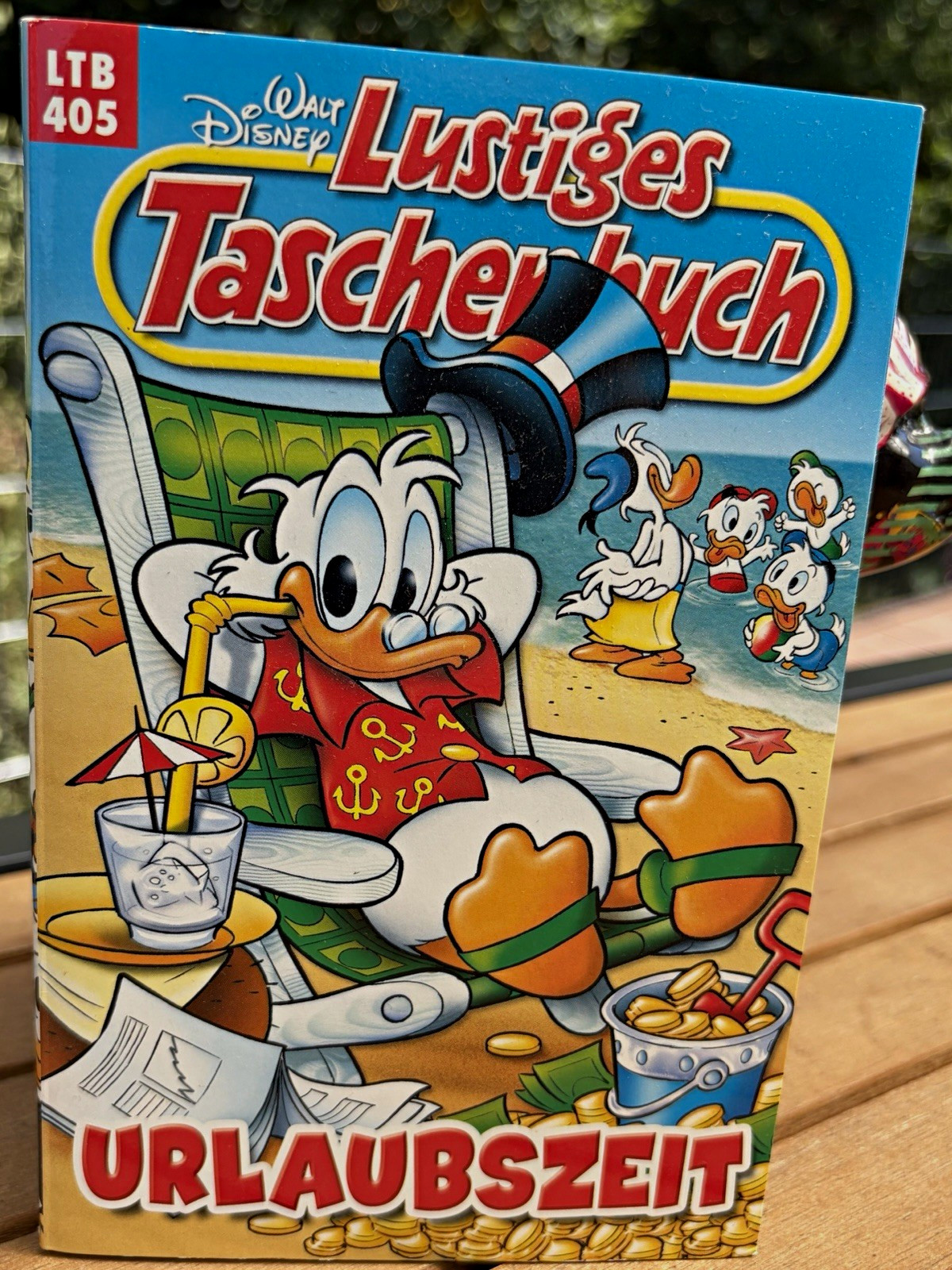 Walt Disney libro tascabile divertente LTB 405 tempo di vacanza Egmont Ehapa TB 2010