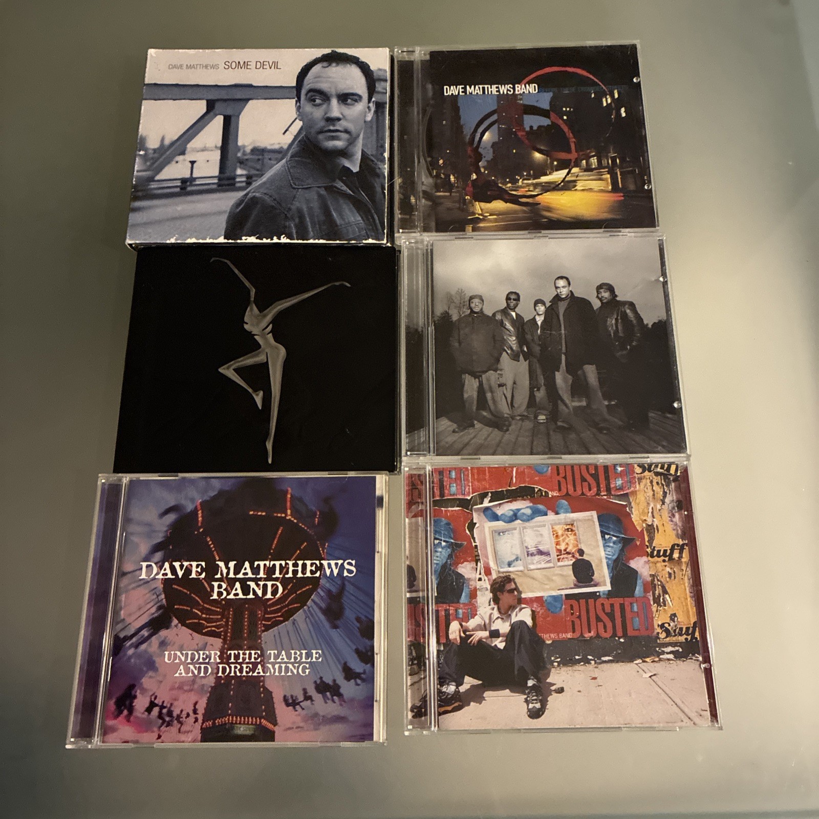 Dave Matthews Band 8 CD & DVD Lot Some Devil Busted Stand Up Everyday Under The