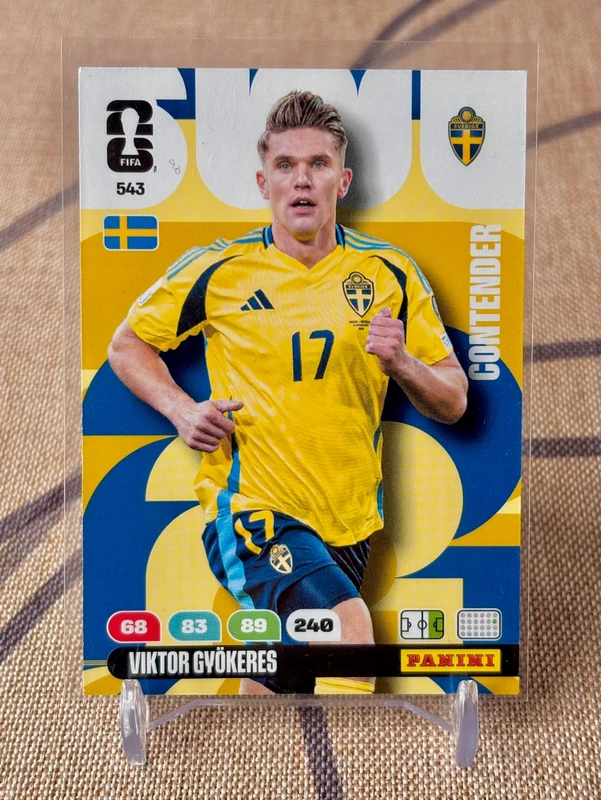 Viktor Gyokeres 🇸🇪 Contender Suecia Panini Mundial Adrenalyn XL World Cup 2026