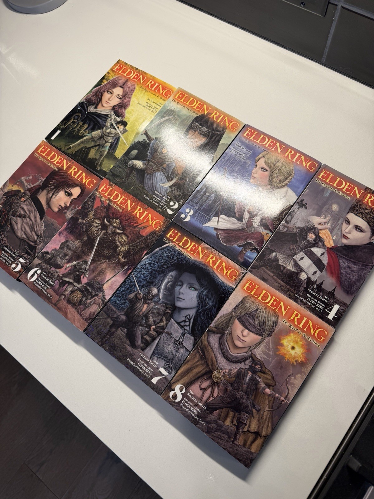 Elden Ring The Road To The Erdtree Manga Set 1-8