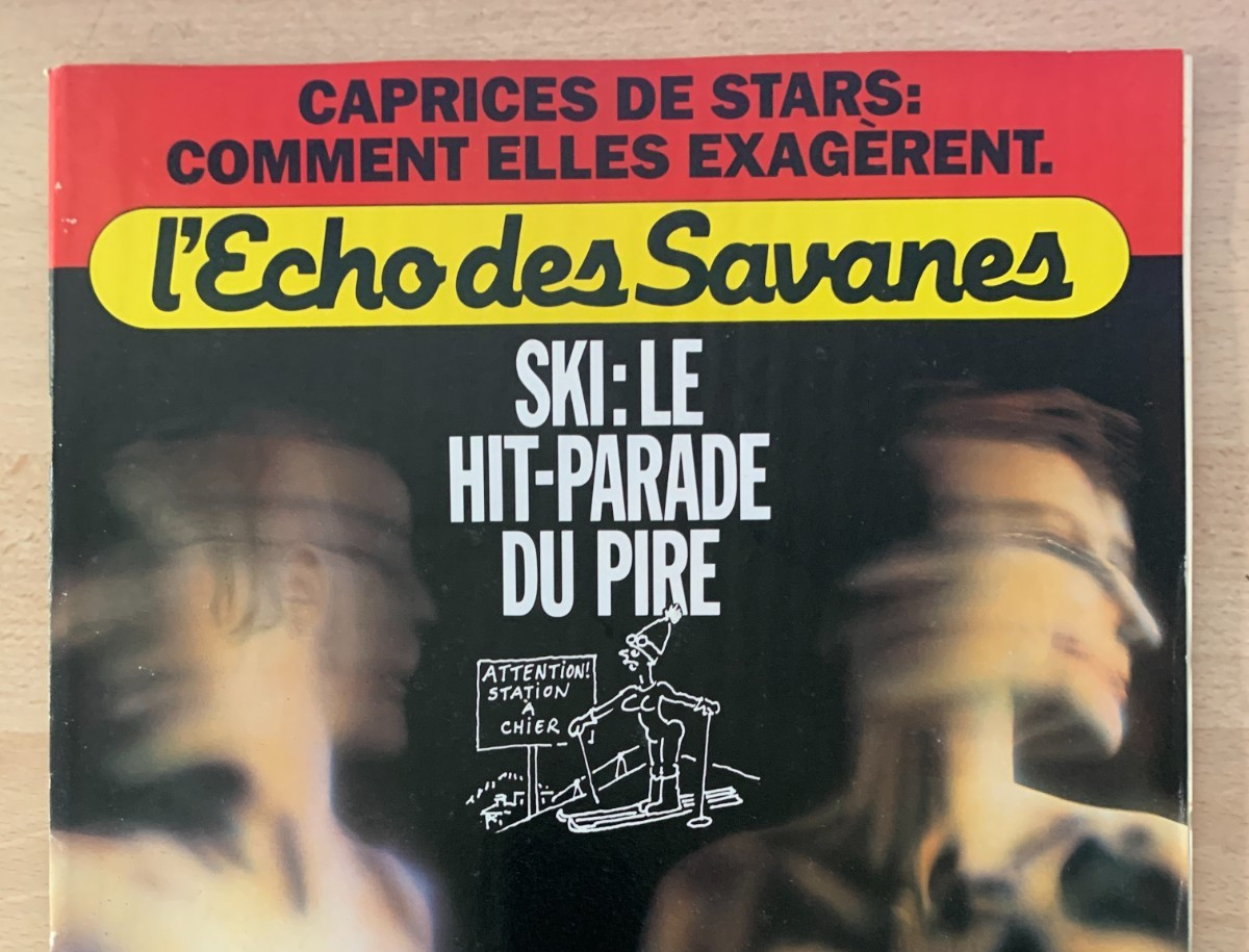 B.D Magazine "L'Echo des Savanes" n°80 de 2/1990; Caprices de stars