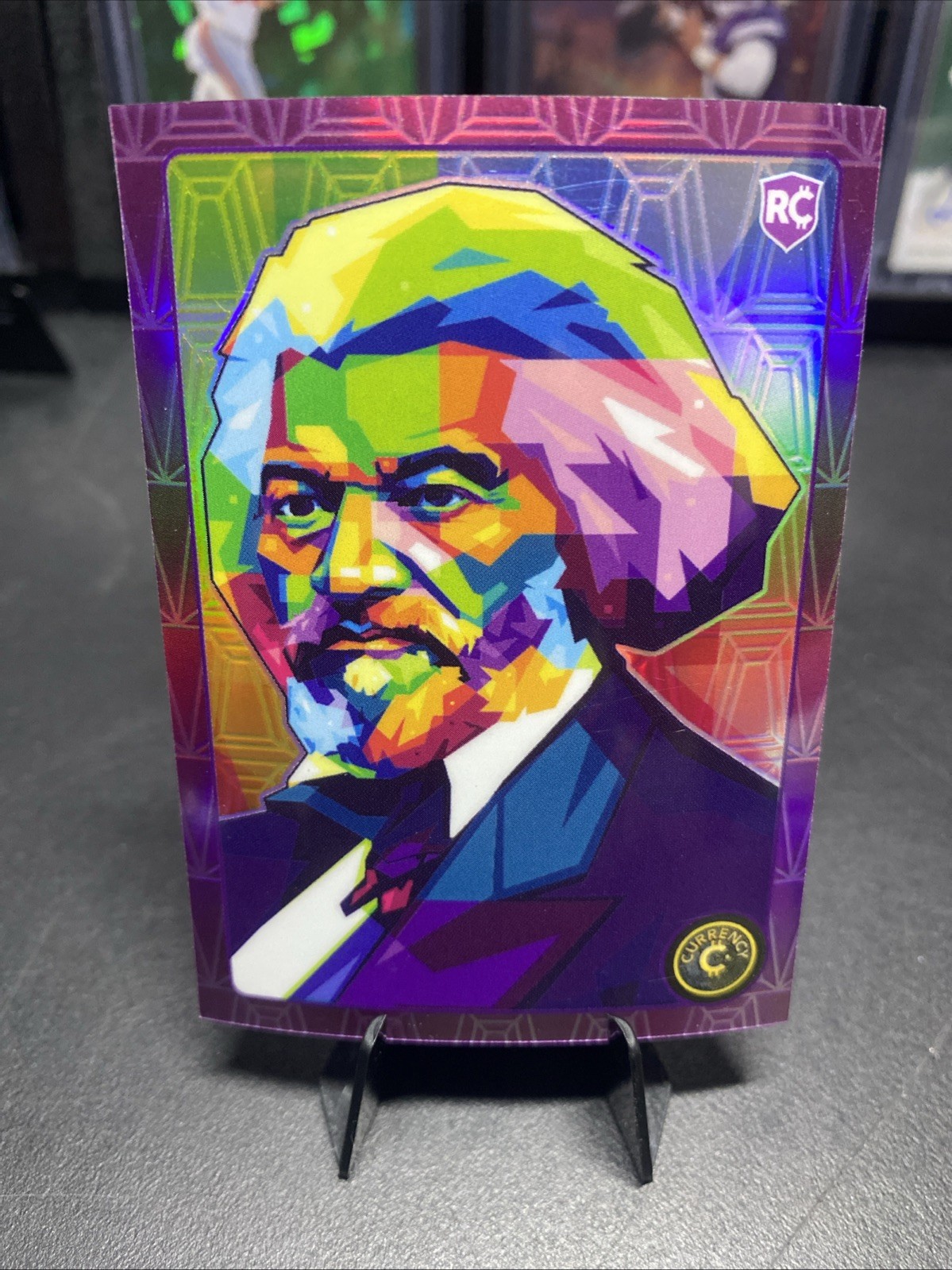 6. Cardsmiths Valuta Serie 5 Fredrick Douglas Tanzanite /299