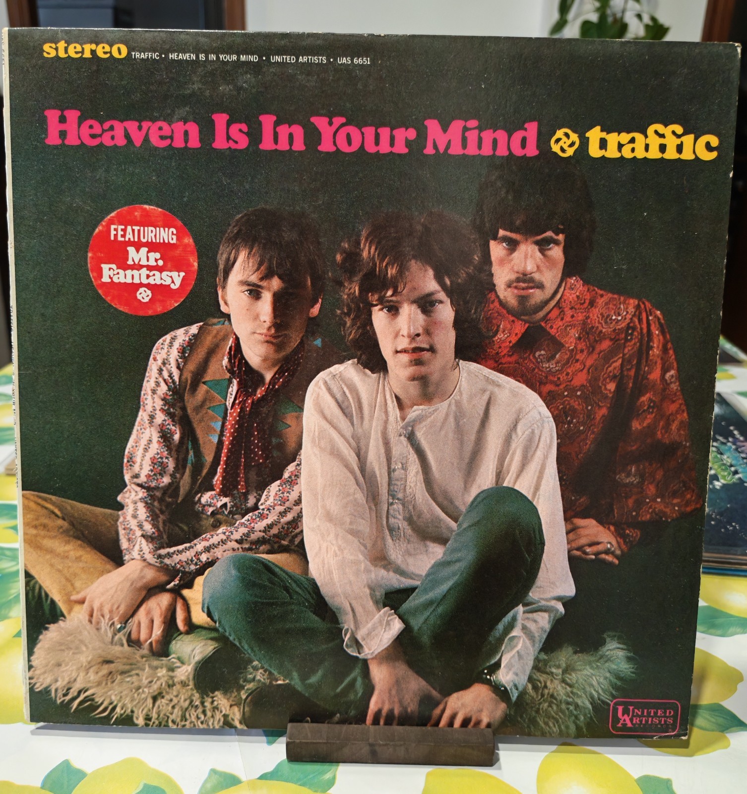 Traffic Heaven Is In Your  Mind Label UA Usa 1st press 1967 USA