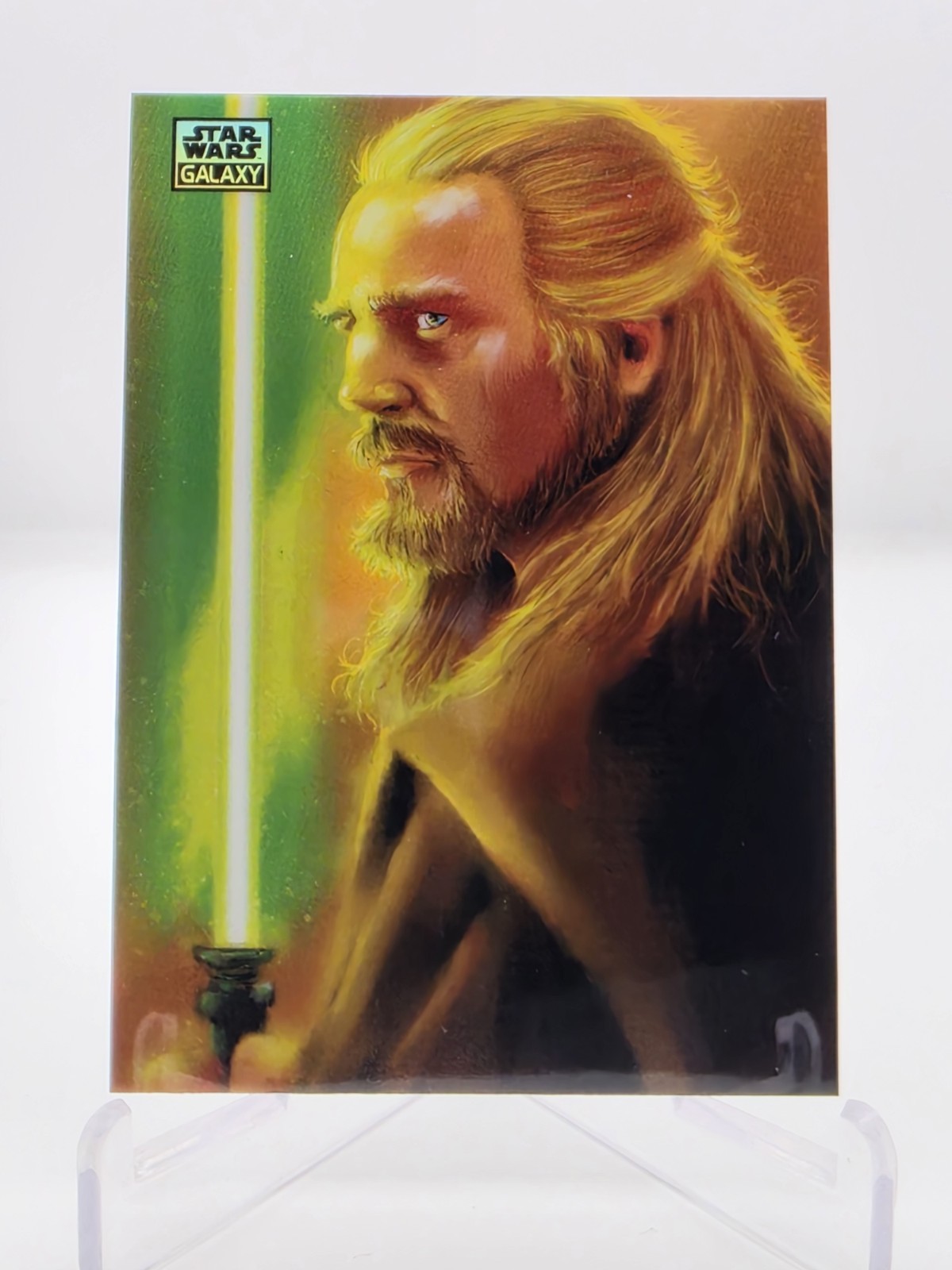 2026 Topps Star Wars Galaxy Qui-Gon Jinn rifrattore #30
